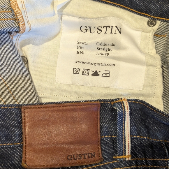 Gustin 1968 Raw Denim Jeans - Picture 3 of 4